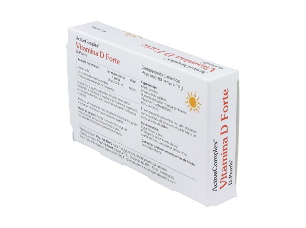 Activecomplex Vitamina D 3200Ui 80 Perlas
