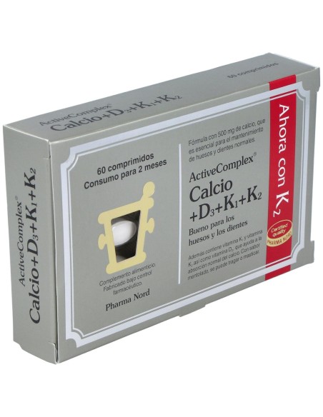 Activecomplex® Calcio+ D3+ K 60Comp