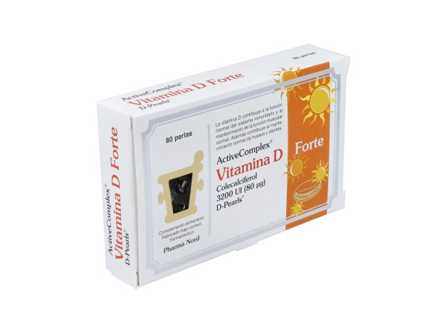 Activecomplex Vitamina D 3200Ui 80 Perlas