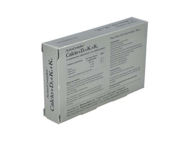 Activecomplex® Calcio+ D3+ K 60Comp
