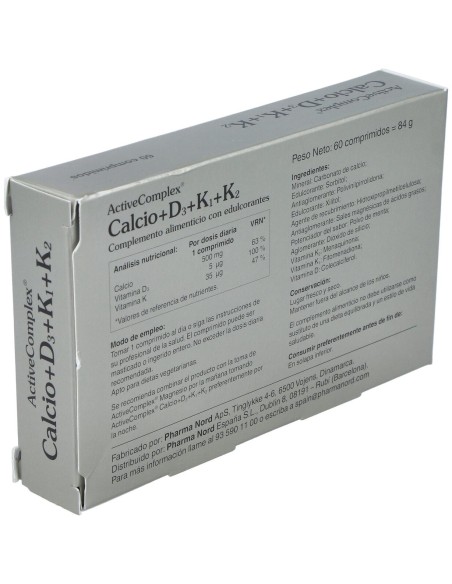 Activecomplex® Calcio+ D3+ K 60Comp