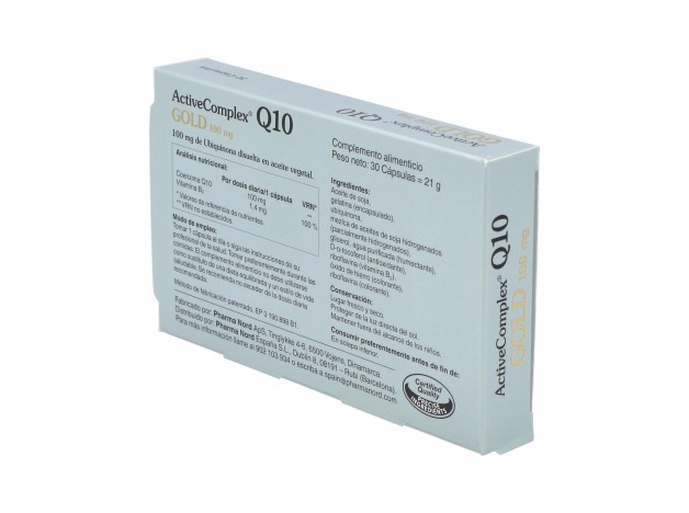 Activecomplex Q10 Gold 100Mg. 30Cap.