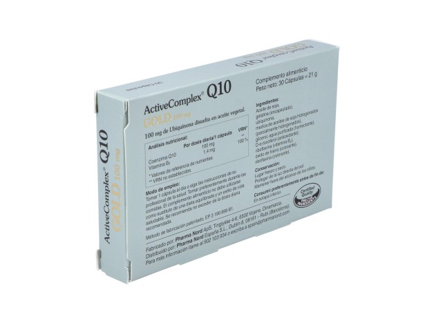 Activecomplex Q10 Gold 100Mg. 30Cap.
