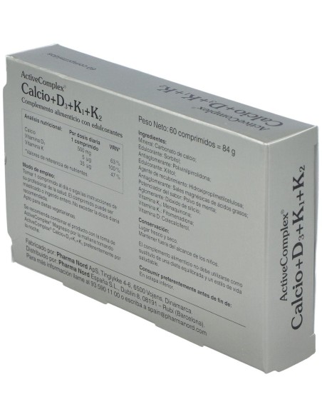 Activecomplex® Calcio+ D3+ K 60Comp