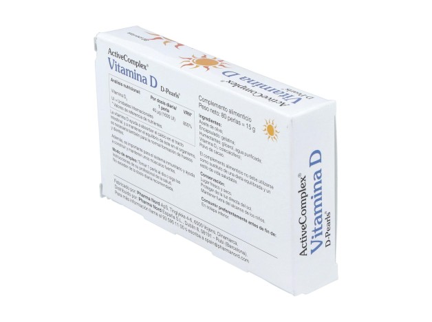 Activecomplex Vit. D 40Mcg. 1600Ui 80Perlas