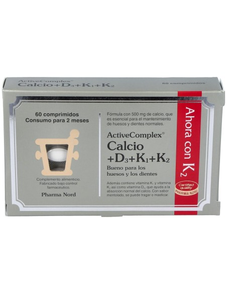 Activecomplex® Calcio+ D3+ K 60Comp