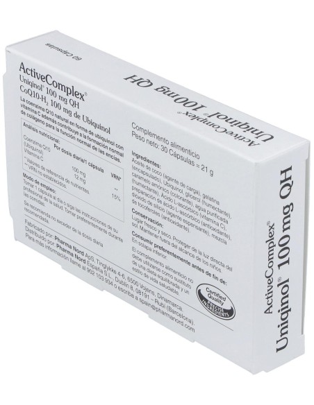 Activecomplex® Uniqinol Q10 100Mg 60Cáps