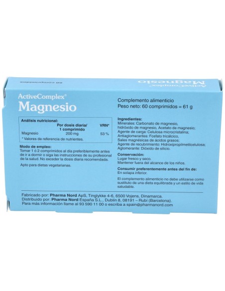 Activecomplex Magnesio 60Comp.