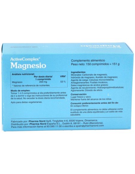 Activecomplex Magnesio 150Comp.