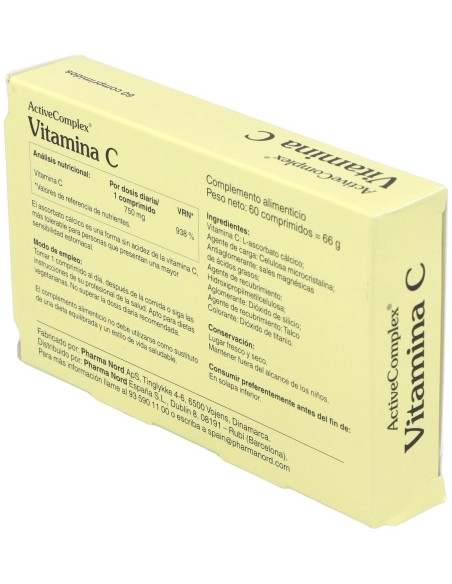 Activecomplex® Vitamina C Ascorbato Cálcico 60Comp