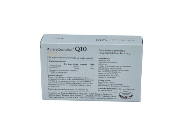 Activecomplex Q10 Gold 100Mg. 90Cap.