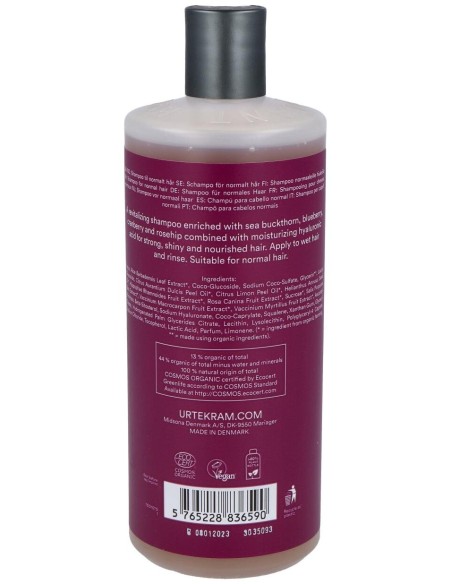 Urtekram Champu  Frutos Rojos 500Ml
