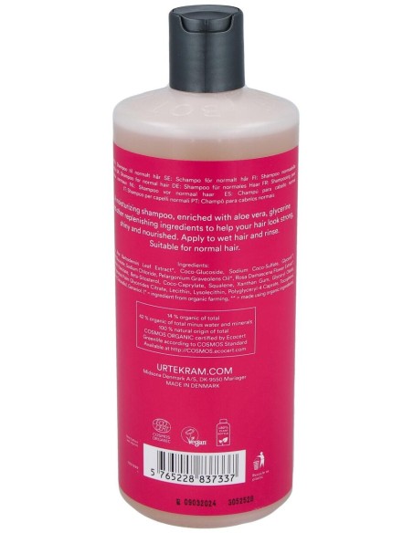 Urtekram Champu Rosas  Cabello Normal 500Ml