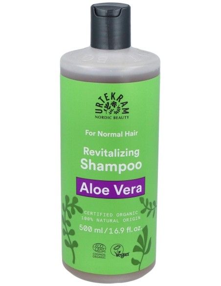 Urtekram Champú De Aloe Vera Para Cabello Normal Bio 500Ml