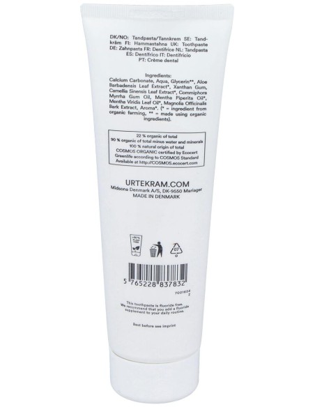 Dentifrico Menta-Te Verde 75Ml.