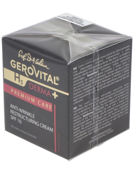 Gerovital H3 Crema Antiarrugas Reestructurante Spf10 50Ml
