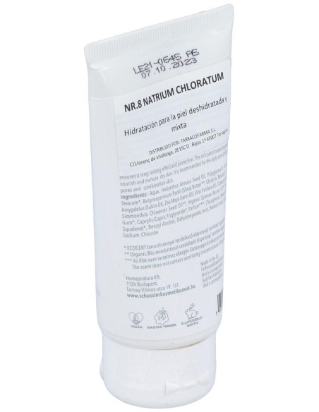 Schussler Natur Nº8 Natrium Chloratum Crema 75Ml.