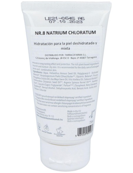 Schussler Natur Nº8 Natrium Chloratum Crema 75Ml.