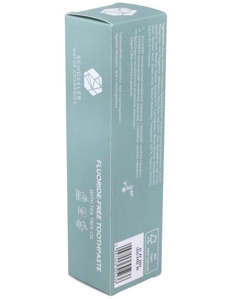Schüssler Natur Dentífrico Con Aceite De Árbol De Té Y Aloe Sin Flúor 75Ml