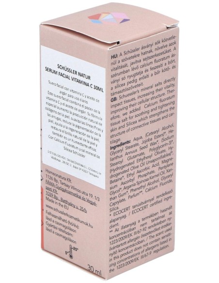 Schussler Natur Serum Facial Vitamina C 30Ml.