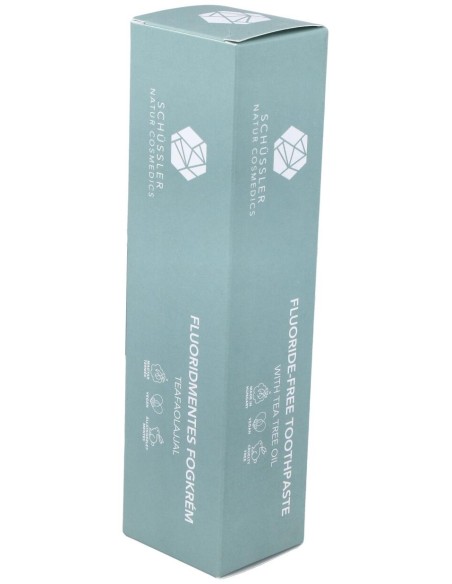 Schüssler Natur Dentífrico Con Aceite De Árbol De Té Y Aloe Sin Flúor 75Ml
