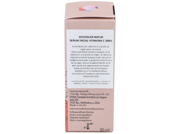 Schussler Natur Serum Facial Vitamina C 30Ml.