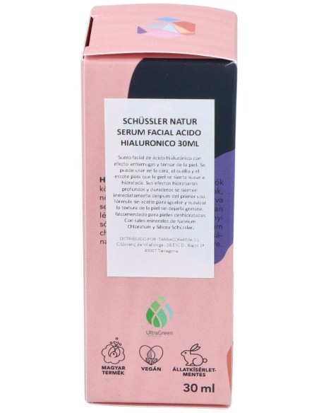 Schüssler Natur Serum Facial Acido Hialuronico 30Ml