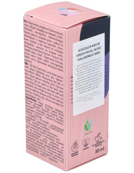 Schüssler Natur Serum Facial Acido Hialuronico 30Ml