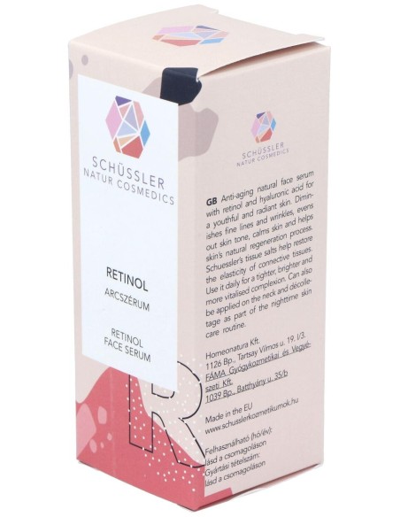 Schussler Natur Serum Facial Retinol 1% 30Ml.