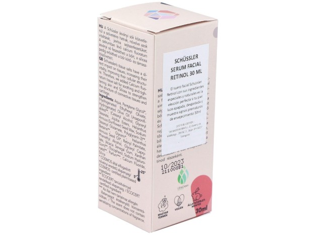 Schussler Natur Serum Facial Retinol 1% 30Ml.