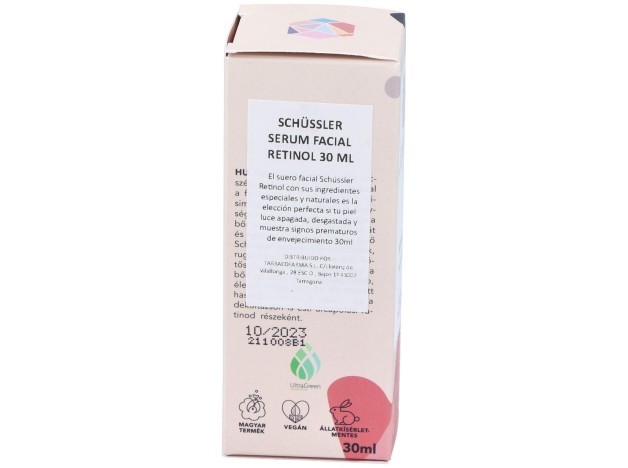 Schussler Natur Serum Facial Retinol 1% 30Ml.