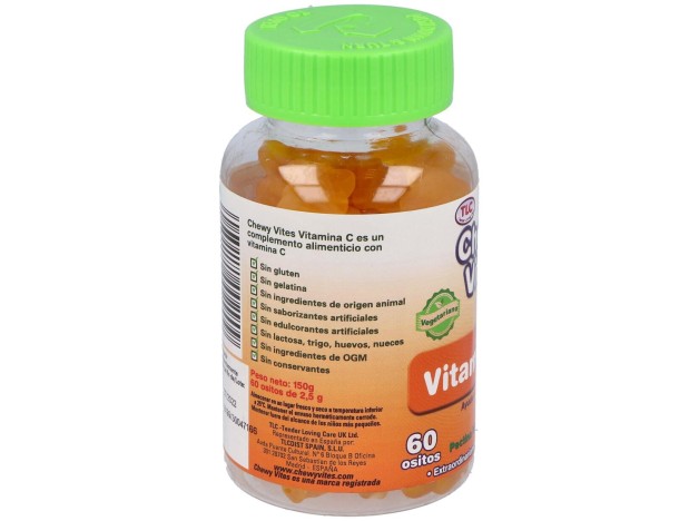 Chewy Vites Vitamina C Infantil 60Ud.