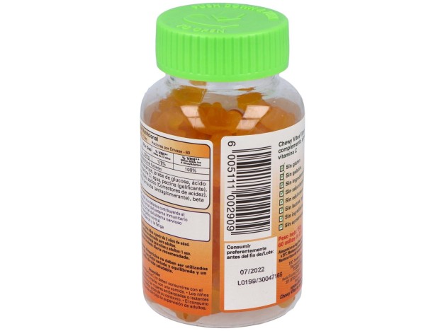 Chewy Vites Vitamina C Infantil 60Ud.