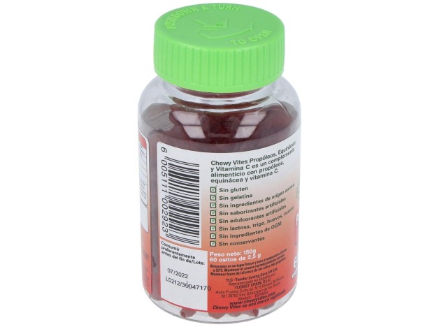 Chewy Vites Propoleo Y Echinacea Infantil 60Ud.