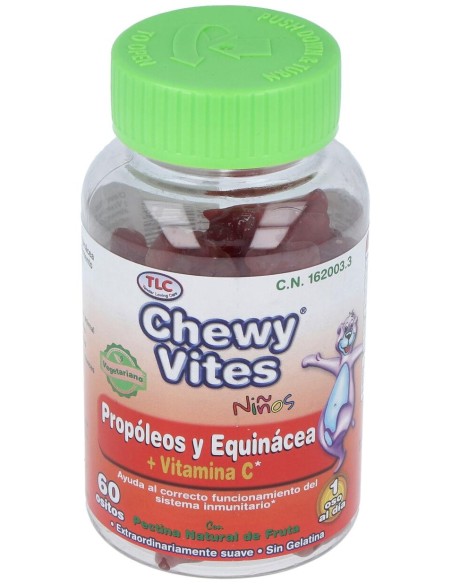 Chewy Vites Propoleo Y Echinacea Infantil 60Ud.