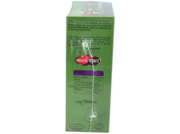 Tibetan Tea Sabor Menta 90Sbrs.