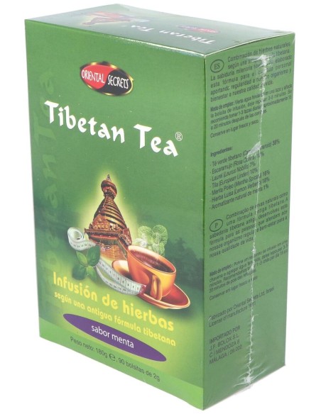 Tibetan Tea Sabor Menta 90Sbrs.