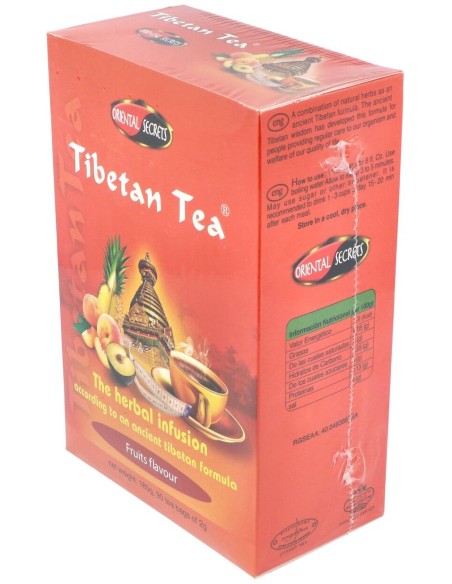 Tibetan Tea Sabor Frutas 90Sbrs.