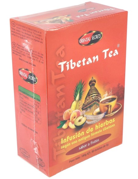 Tibetan Tea Sabor Frutas 90Sbrs.