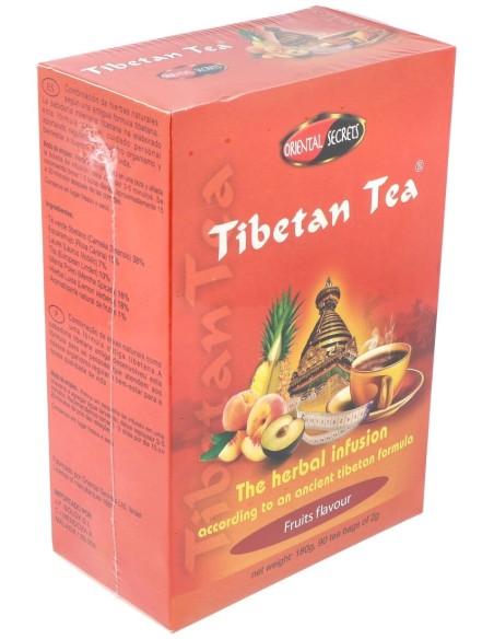 Tibetan Tea Sabor Frutas 90Sbrs.