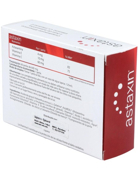 Vbyotics Astaxin 625Mg 60 Perlas