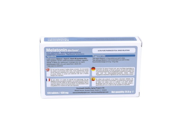 Melatonin Biotonin 1,9Mg.120Comp. Sub