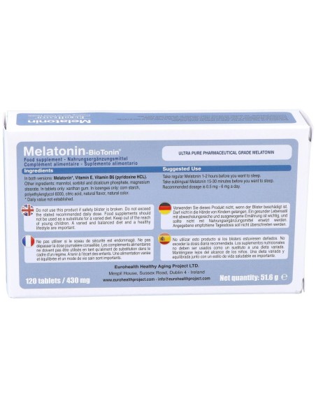 Melatonin Biotonin 1,9Mg.120Comp. Sub