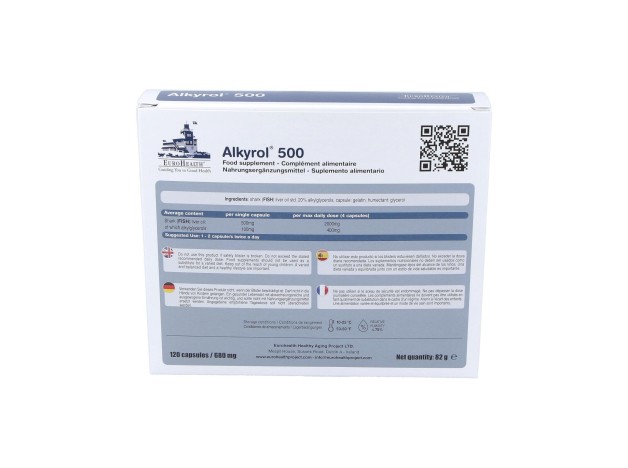 Eurohealth Alkyrol 500Mg 120Caps