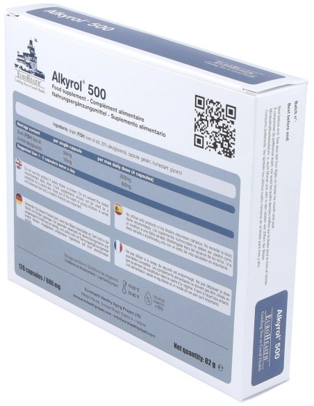 Eurohealth Alkyrol 500Mg 120Caps