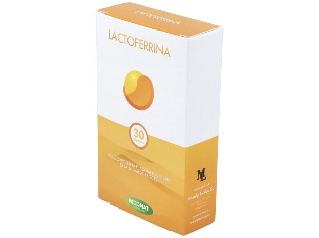 Mednat Lactoferrina 200Mg 30Caps