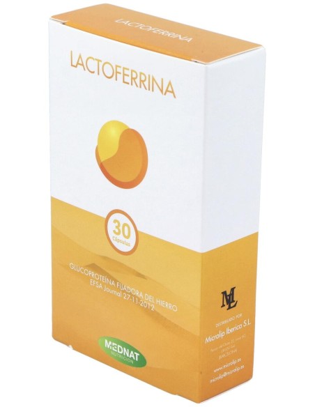 Mednat Lactoferrina 200Mg 30Caps