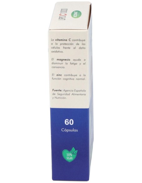 Lipo C 1000 Vitamina C Liposomada 60Cap.