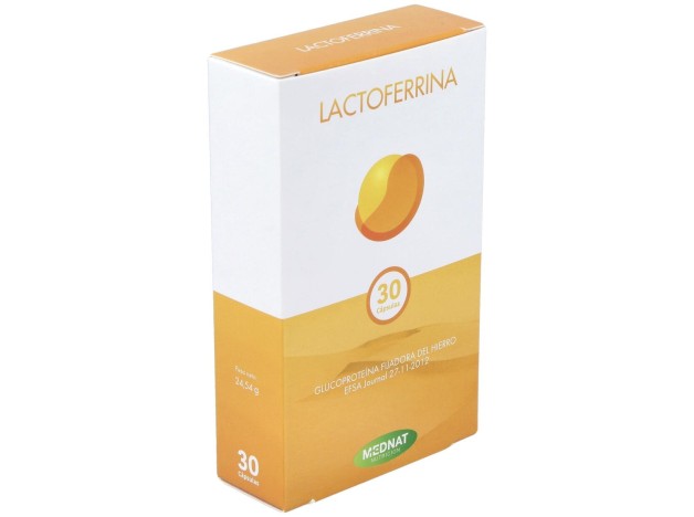 Mednat Lactoferrina 200Mg 30Caps