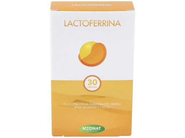 Mednat Lactoferrina 200Mg 30Caps